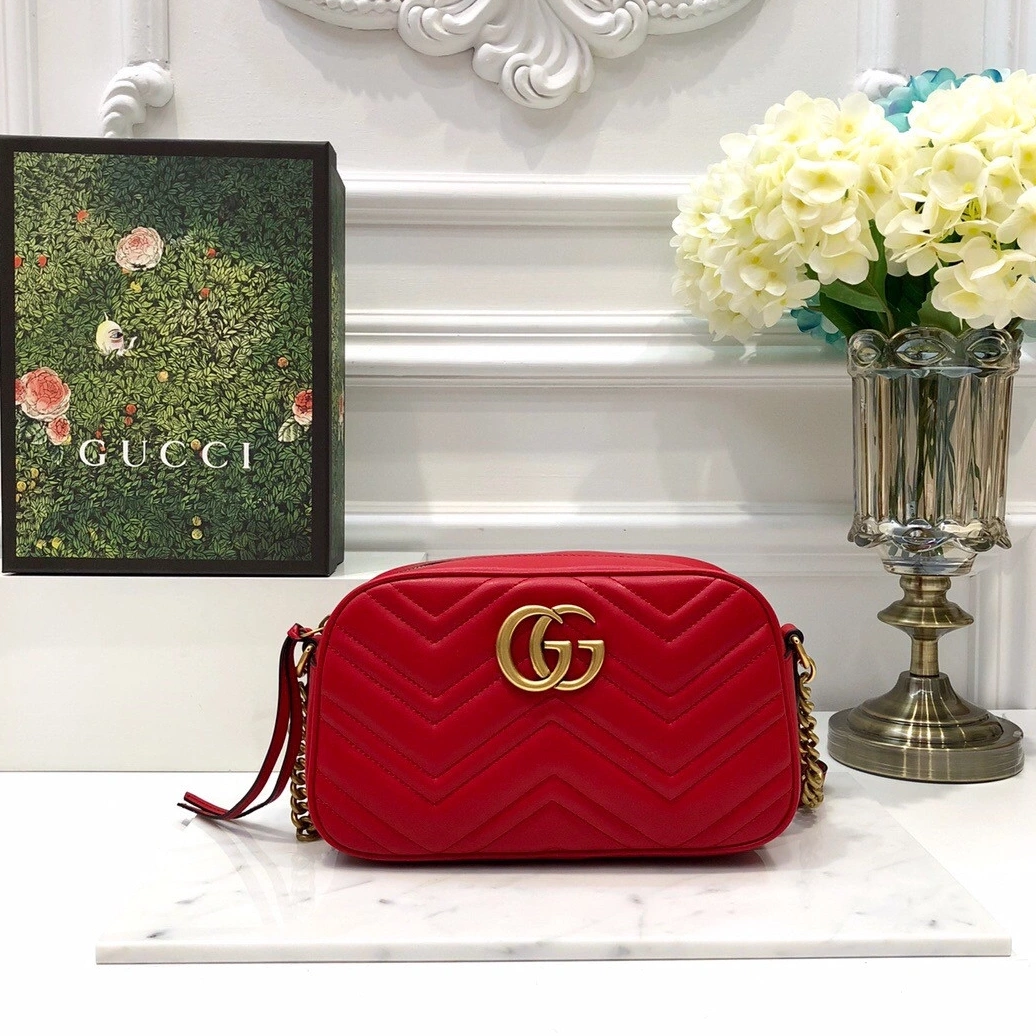small bag shoulder matelassé Marmont GG Gucci 0722